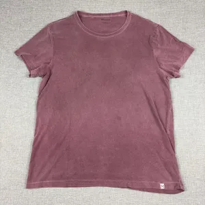 Madewell T-Shirt Womens M Purple Crew Neck Short Sleeve Tagless Jersey Top thumbnail 1