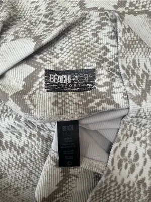 BEACH RIOT snake print Ayla Leggings size‎ large thumbnail 6