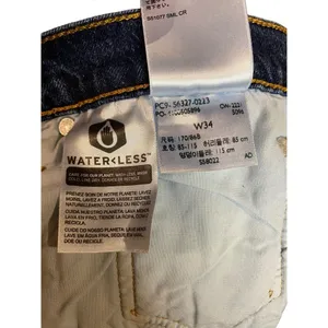 Levi's 501 Big E Women's Button Fly High Rise Denim‎ Blue Jean Shorts Size 34 thumbnail 6