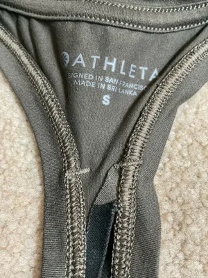 Athleta Tank Top Racerback Small camo thumbnail 2