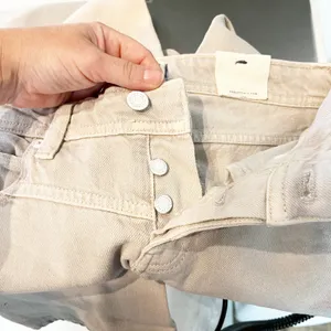 Free People We The Free Shelby Low-Rise Boyfriend Jeans Ocean Pearl Tan 26 thumbnail 5