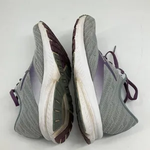 Brooks Launch 7 Womens Running Shoes Size 8.5 Gray & Purple Lightweight athletic thumbnail 8