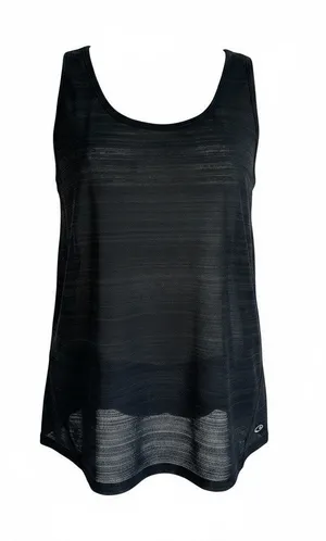 Champion black Duo Dry semisheer racerback tank top activewear XL thumbnail 1