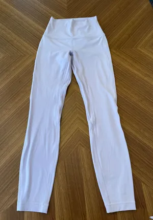 Lululemon Align High-Rise Pant 23 Lavender Dew‎ Purple LW5FBUS Size 2 thumbnail 1