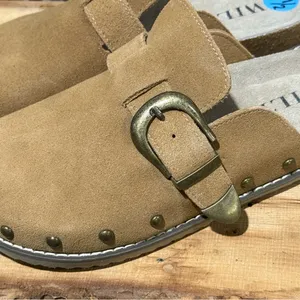 NEW WILT Suede Studded‎ Slip-On Clog Size 7.5 A17 thumbnail 4