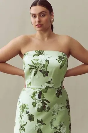 BHLDN Satin Gown thumbnail 2