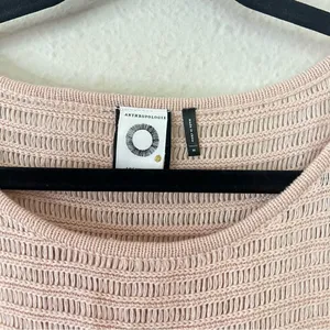 Anthropologie Akemi & Kin Frenchie Fringed Poncho Sweater Pink NEW Size Medium thumbnail 5