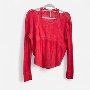 Free People Zenith Burnout thermal Tee Indie Burnout Layering Essential (XS) thumbnail 3