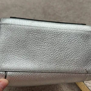 Cute , small metallic bucket purse -made in Italy thumbnail 4