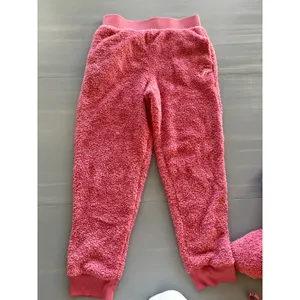 Victorias Secret Cozy Jogger Lounge Set Pink Size Medium Pink Fleece New thumbnail 5