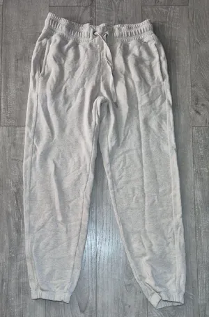 aerie Light Gray Sweatpants  Drawstring Joggers Xs thumbnail 1