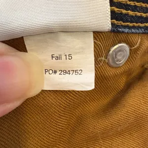 Carhartt Relaxed Fit Blue Denim Bootcut Jeans Size‎ 4 Short thumbnail 10
