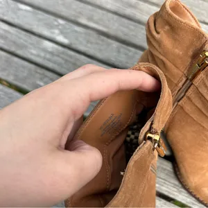 Vince Camuto‎ Nerlinji Brown Suede Bootie 5.5 thumbnail 9