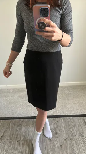 New York & Co. Black Pencil Skirt thumbnail 1
