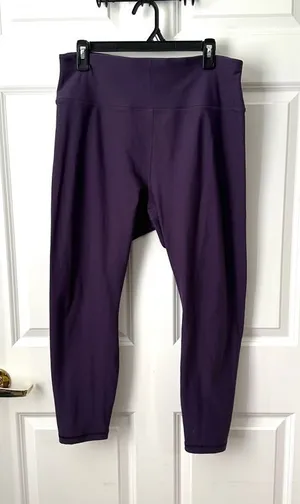 Peloton Cadent Leggings Womens Size 2X Plum Purple thumbnail 1