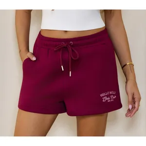 Hello Molly Base Girls Club Sweat Shorts Size US 6 in Berry Purple thumbnail 5
