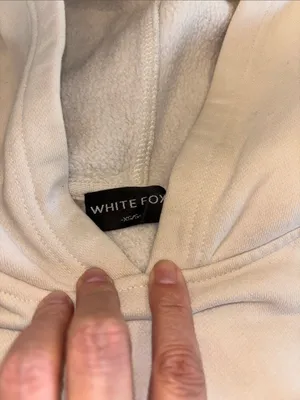 White Fox Boutique Beige Track Pants Joggers thumbnail 4