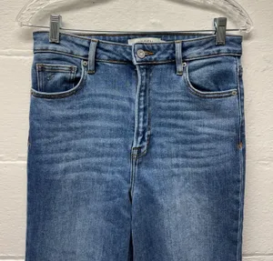 Buckle Hidden Jeans Ella High Rise Classic Straight Jeans thumbnail 2