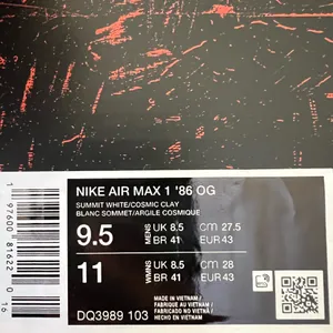 New NIKE Air Max 1 '86 OG 'Big Bubble - Cosmic Clay' thumbnail 9