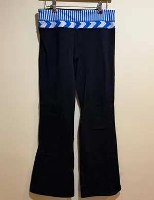 Women’s Lululemon Blue Print Yoga Flare Leggings thumbnail 1