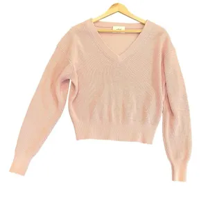 Wilfred Soft Pink V-Neck Sweater thumbnail 1