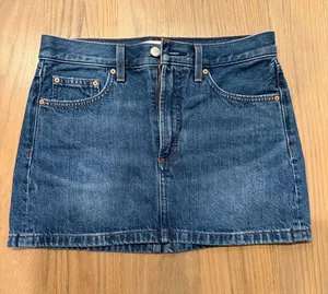 Denim Forum Blue High-Rise Denim Mini Skirt 90’s Ricci thumbnail 1