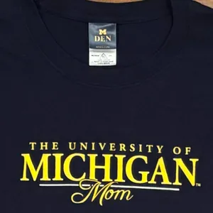The University of Michigan Mom M Den Official Merch Tee Shirt, XL thumbnail 2