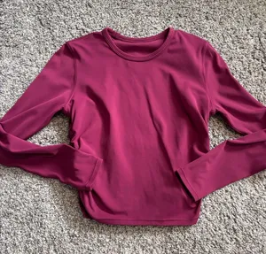 Lululemon All It Takes Nulu Long-Sleeve Shirt Deep Luxe size small thumbnail 1