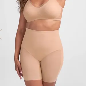 Honeylove SuperPower Mid Waist Midwaist Shaper Shorts‎ beige tan Size 1X thumbnail 3