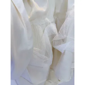 ModCloth Ivory Satin Sweetheart Fit Flare Mini‎ Dress Pockets Bridal Rehearsal L thumbnail 10
