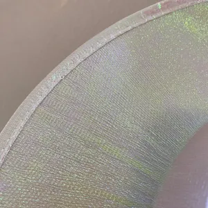 White Iridescent Cowgirl Hat Western Country Festival Summer Party Going Out thumbnail 6