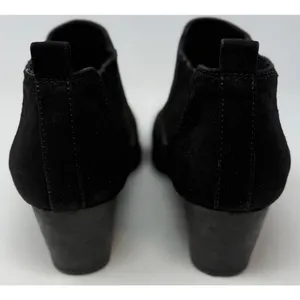 Lauren Blackwell Women's Devyn Black Suede Ankle Booties Size 8 1/2 thumbnail 2