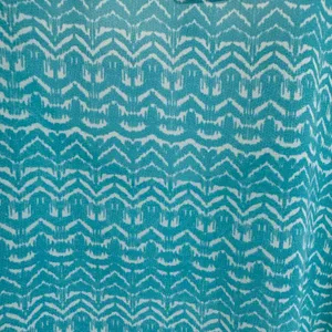 Torrid Teal Pattern High Low Open Back Top Plus Size 2X thumbnail 3