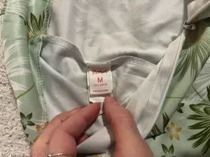 SheIn Green Floral Mini Skirt thumbnail 4
