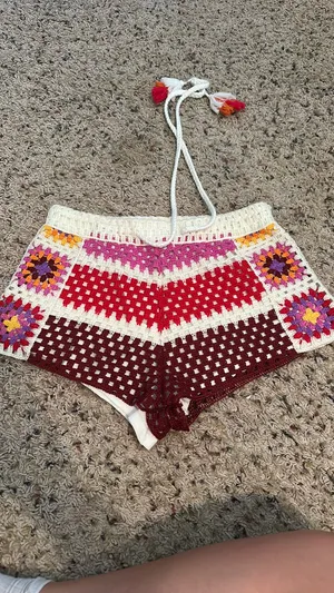 Farm Rio Crochet Shorts thumbnail 5
