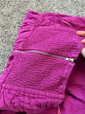 Astr Fuchsia Halter Midi Dress thumbnail 7