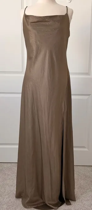 TOV Noir Slip Dress thumbnail 1