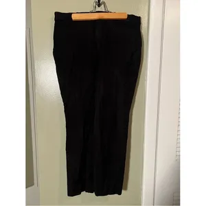 Banana Republic Women's Size 10 Sloan Pant Curvy Fit Black Mid-Rise Stretch thumbnail 3
