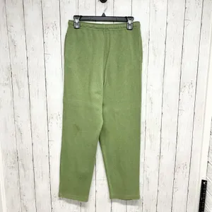 Vintage Onque‎ Casuals Pants Women Small Green Elastic Waist Drawstring Joggers thumbnail 10