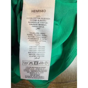 NAF NAF One Shoulder Ruffle Mini Dress Cocktail Green Size 38 US 6‎ thumbnail 5