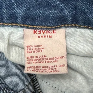 Revice Denim Star Patchwork‎ Flare Jeans Blue High Rise Size 25 Boho Festival thumbnail 10