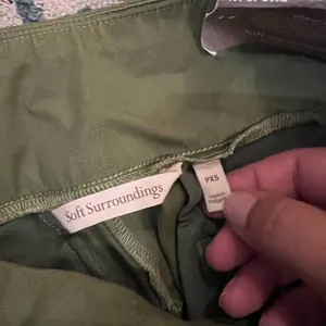 NWT Soft Surroundings‎ PXS green pants thumbnail 5