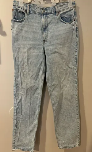 Abercrombie & Fitch The Slim Straight Ultra‎ High Rise Jeans Size 31/12 thumbnail 1