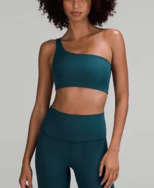 Lululemon Ribbed Nulu Asymmetrical Yoga Bra Light Support thumbnail 1