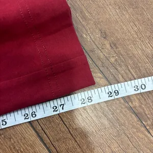 NWT Pact Organic Cotton Fit & Flare Cowl Mock Neck Jumpsuit Red Women's Sz Small thumbnail 10