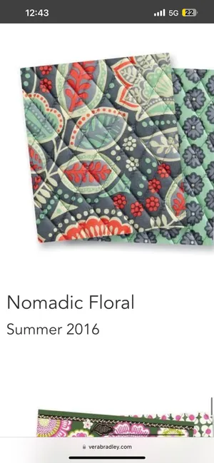 Vera Bradley (Nomadic Floral) thumbnail 6
