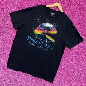 Pink Floyd Dark Side of the Moon Psychedelic Rock Tee XL thumbnail 3