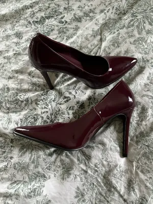 Pretty Little Thing Red Pumps 7 thumbnail 3