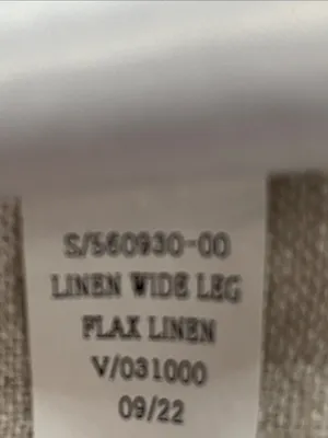 Old Navy High Rise Wide-Leg Linen Pull-On Pants in Light Beige thumbnail 6