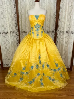 Spectacular Mary’s Bridal Strapless Quinceanera/Wedding Ball Gown thumbnail 1